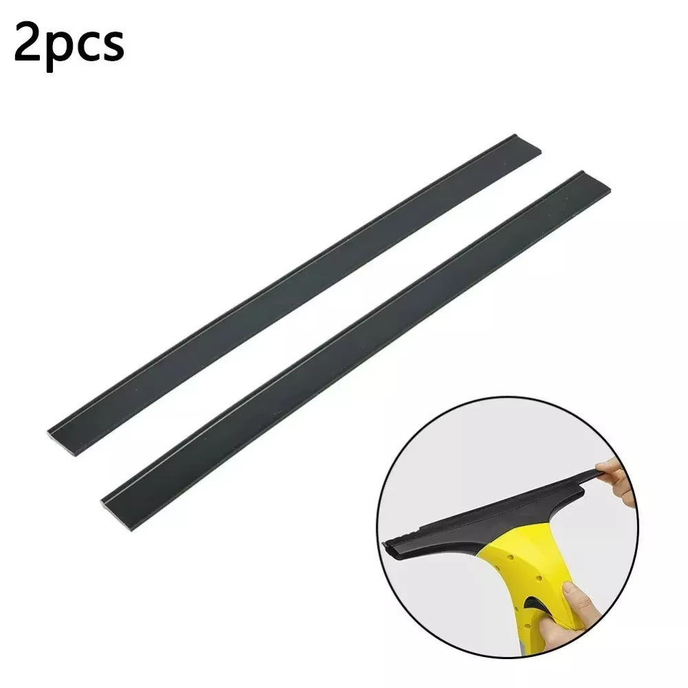 Machine de nettoyage de vitres avec bande de caoutchouc, 280MM, grattoir de nettoyage de vitres adapté à l'outil de nettoyage de vitres de voiture Karcher, 2/4 pièces