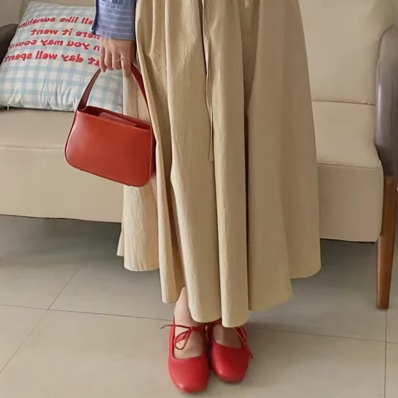 Taille 34-43 femmes chaussures en cuir véritable