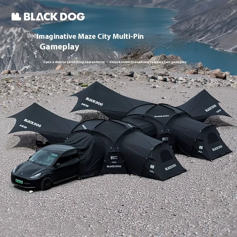 Naturehike BLACKDOG Dôme Tente En Option Accessoires Porte Maille Rideau De Voiture Queue