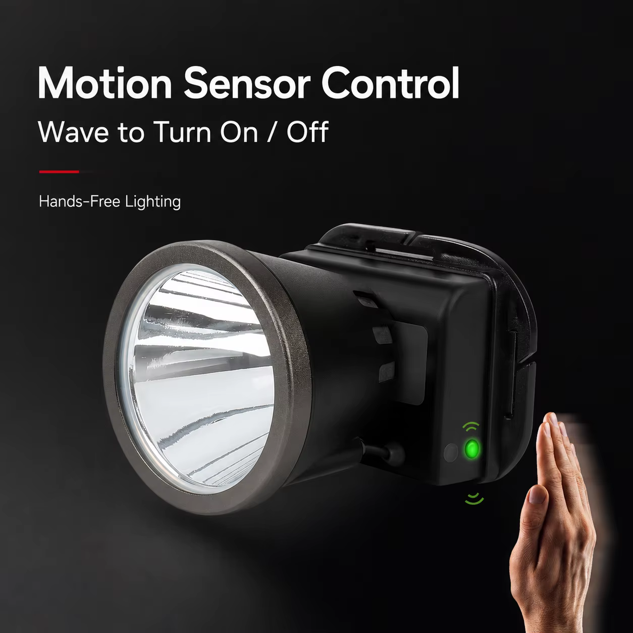Lampe frontale YN726U à très longue portée