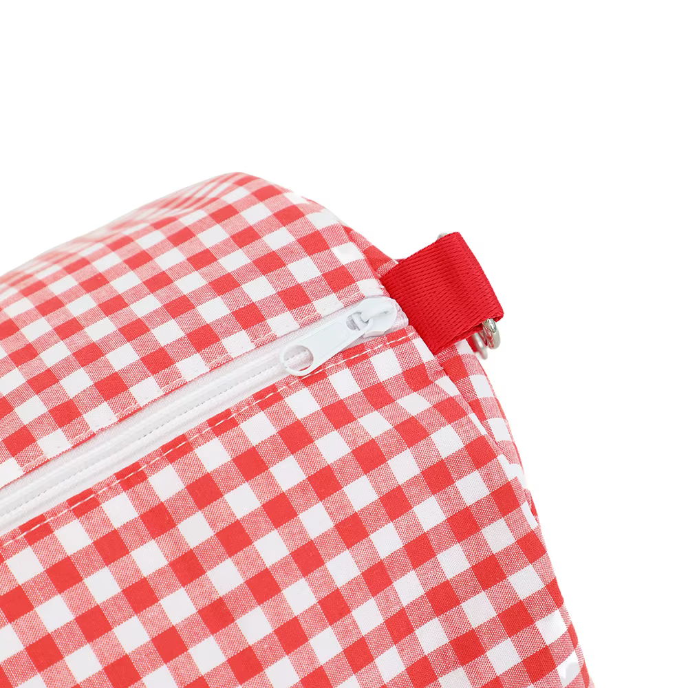 Sacs de sport à carreaux pour garçons et filles, sac de voyage idéal pour l'école ou la nuit, taille de transport élémentaire précoce