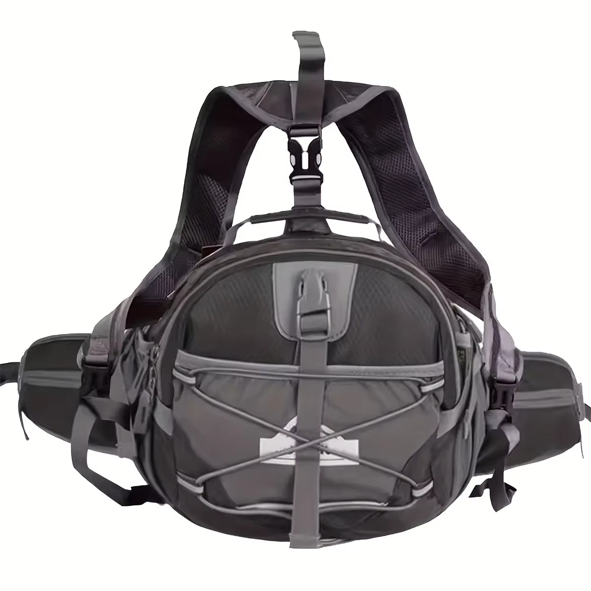 Sac de taille d'alpinisme en plein air 18L, sac de taille multifonctionnel pour sport et voyage, sac à main à bandoulière de grande capacité
