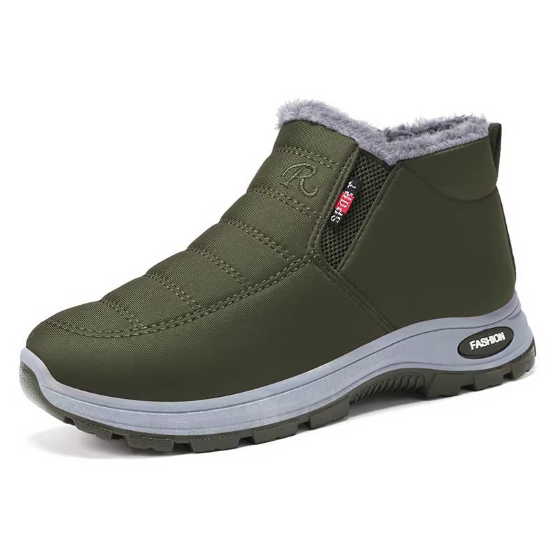 Hiver 2025 nouvelles chaussures en coton pour hommes et femmes avec velours épais et bottes de neige chaudes bottes courtes coupe-vent pour couple anti-dérapant