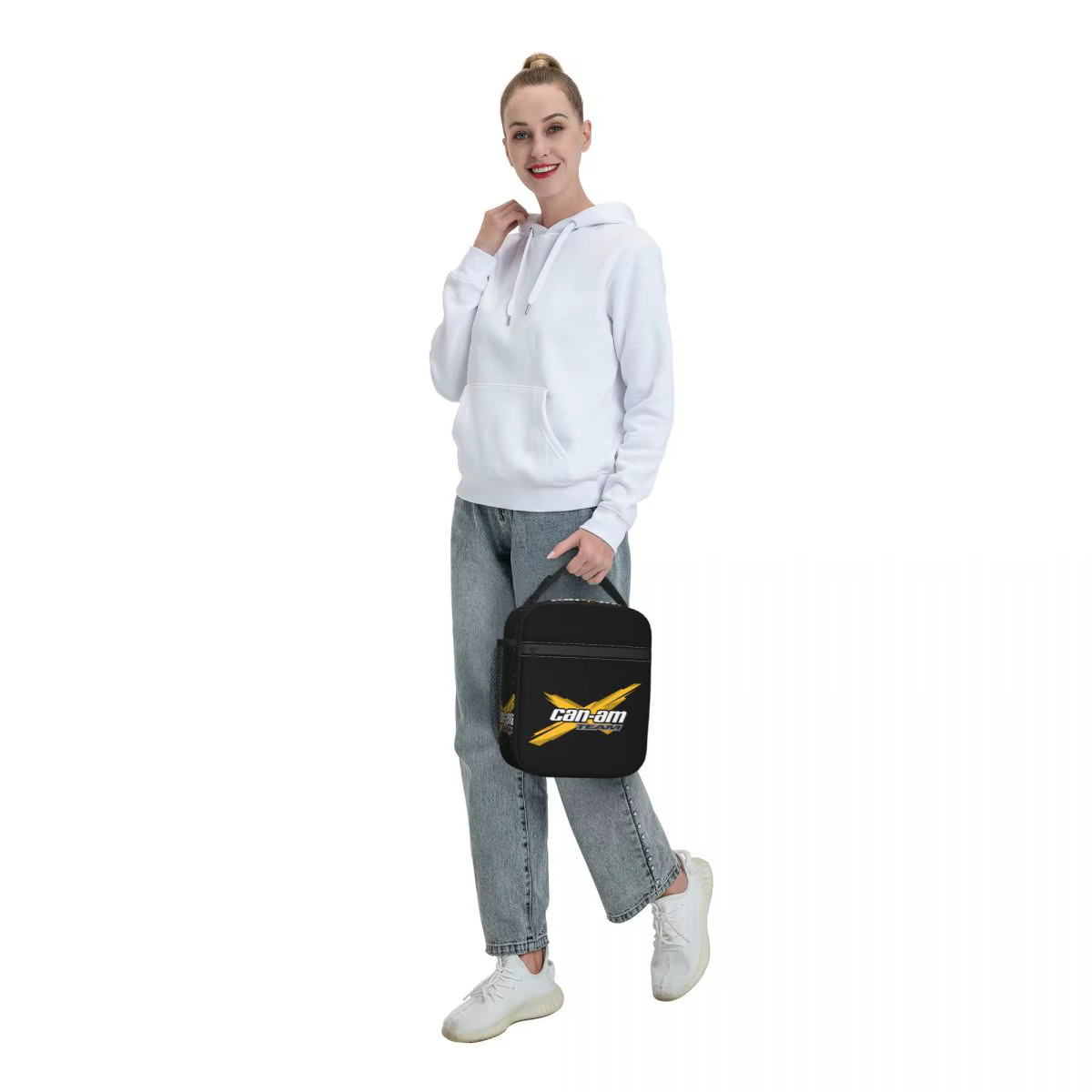Can Am sac à déjeuner isolé pour femmes Portable BRP moto refroidisseur thermique déjeuner fourre-tout bureau travail école