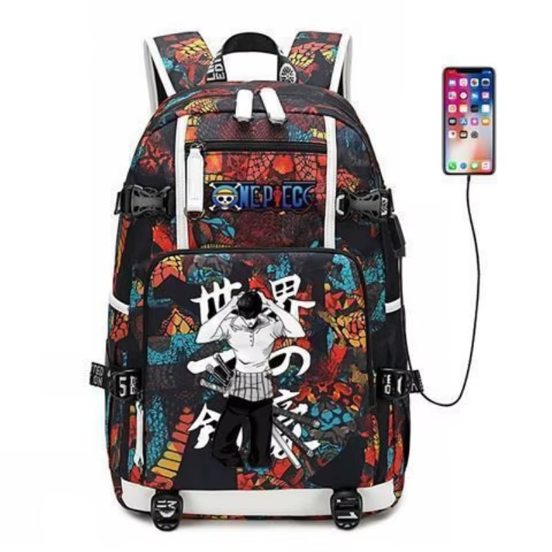 Sac à dos multifonctionnel imperméable grande capacité pour ordinateur portable avec port USB