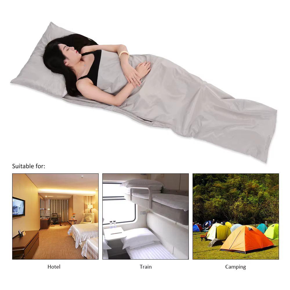 TOMSHOO voyage en plein air hôtel sac de couchage Camping randonnée Polyester Pongee sac