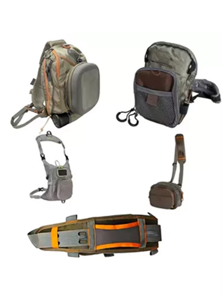 Pack de fronde pour pêche à la mouche Summit 2.0 – Granit | Sac à bandoulière
