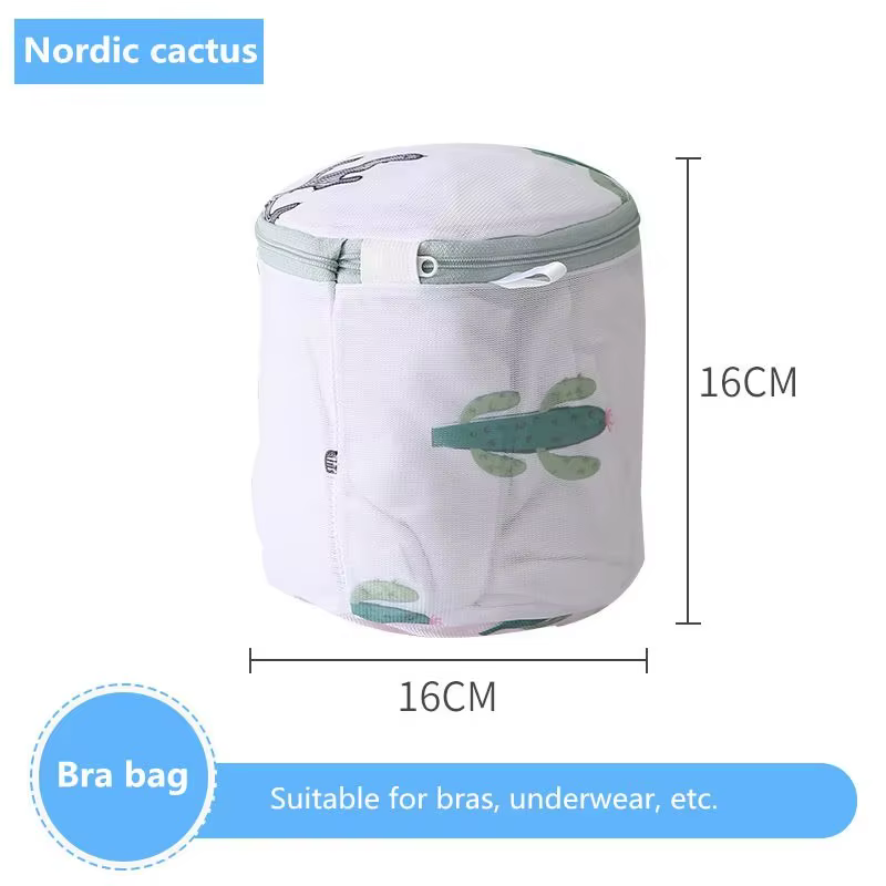 Sacs de lavage imprimés Cactus