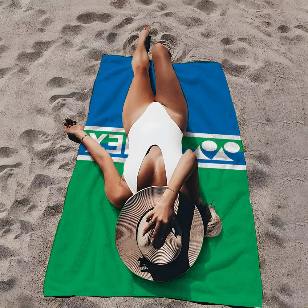 Serviette de sport Y-Yonex, serviette de plage, serviette de bain absorbante à séchage rapide pour la natation, la gym, le camping, les activités de plein air