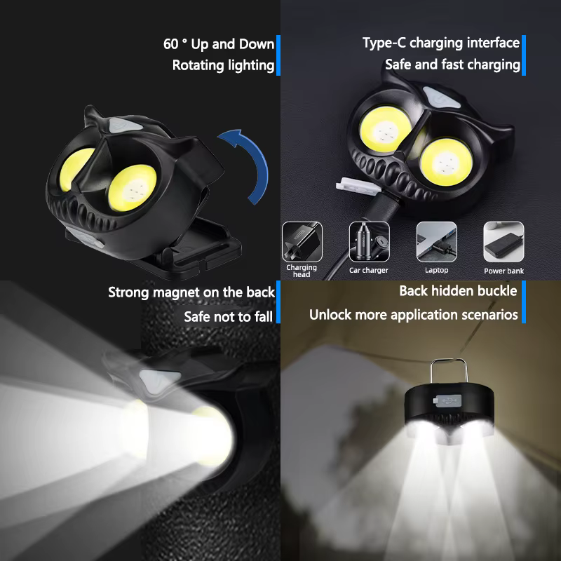 Lampes frontales LiitoKala Owl LH-208/209