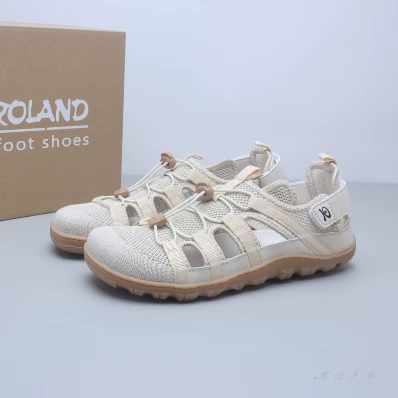 Chaussures de marche d'extérieur confortables et respirantes de marque classique, baskets de trekking de créateur à empeigne large 4E, antidérapantes pour couples, chaussures de plage