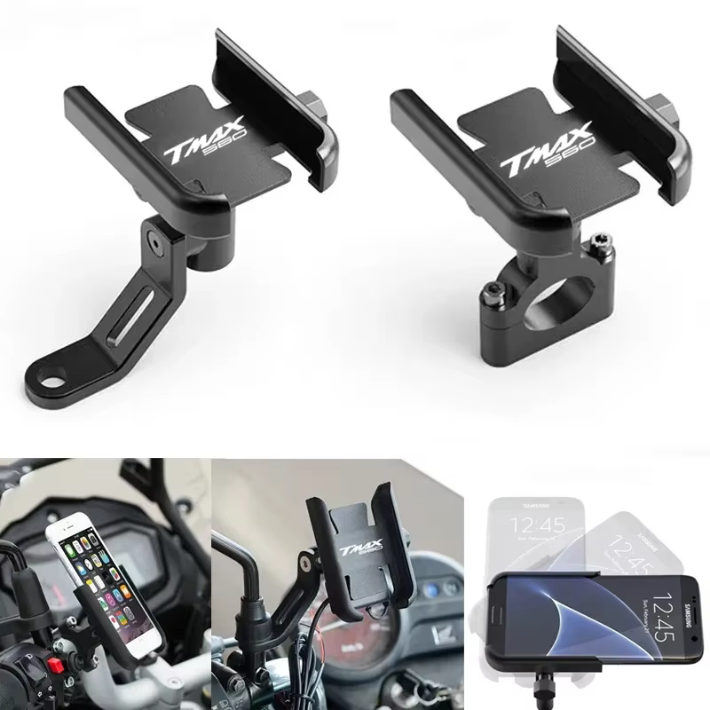 Support de téléphone portable pour guidon de moto