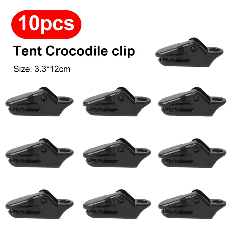 10/20/50pcs Clips de tente robustes