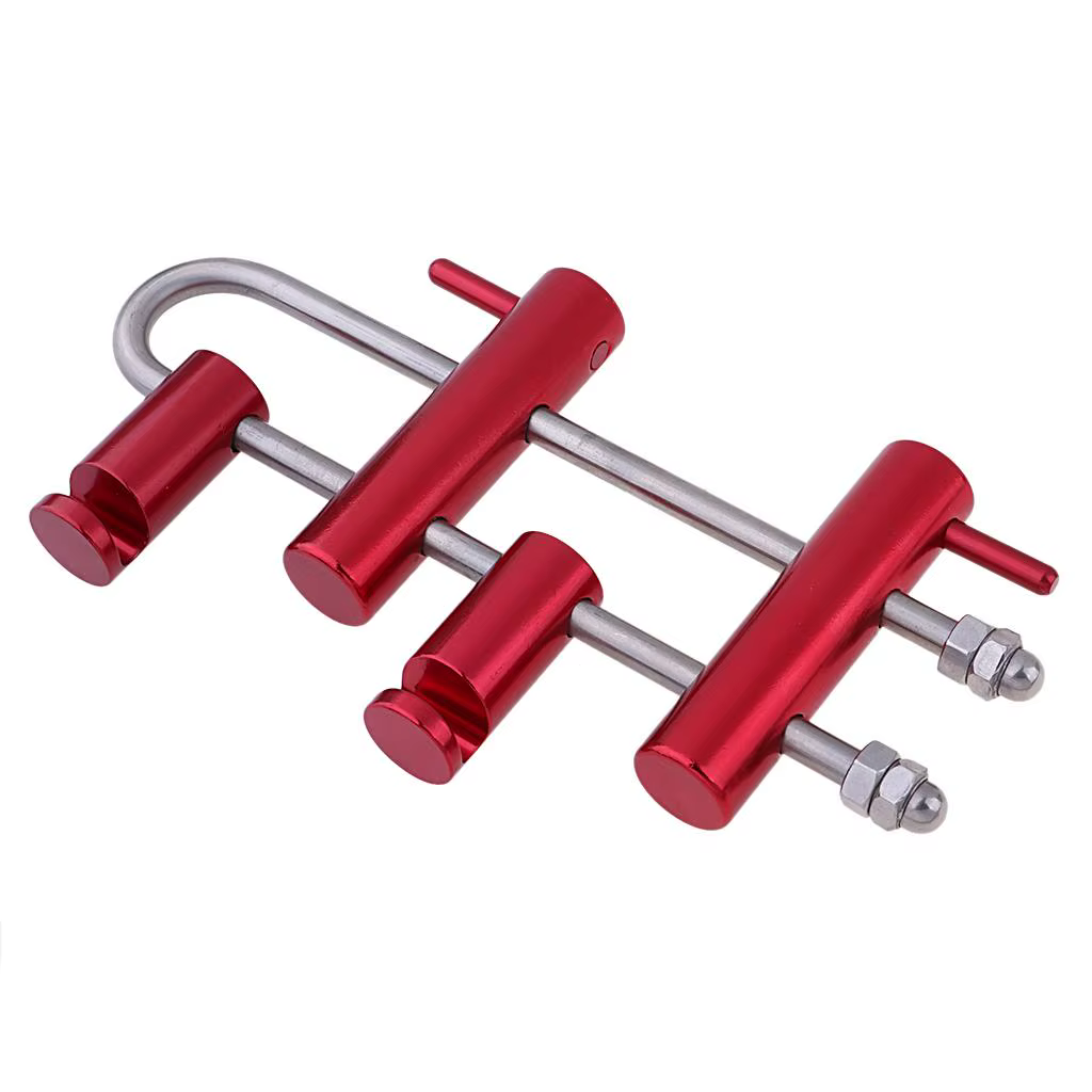Accessoires d'escalade : Dispositif de descente en aluminium à friction réglable pour l'accès par corde en arboriculture