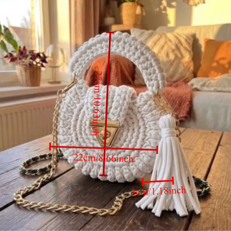 Sacs pour femmes en crochet faits à la main