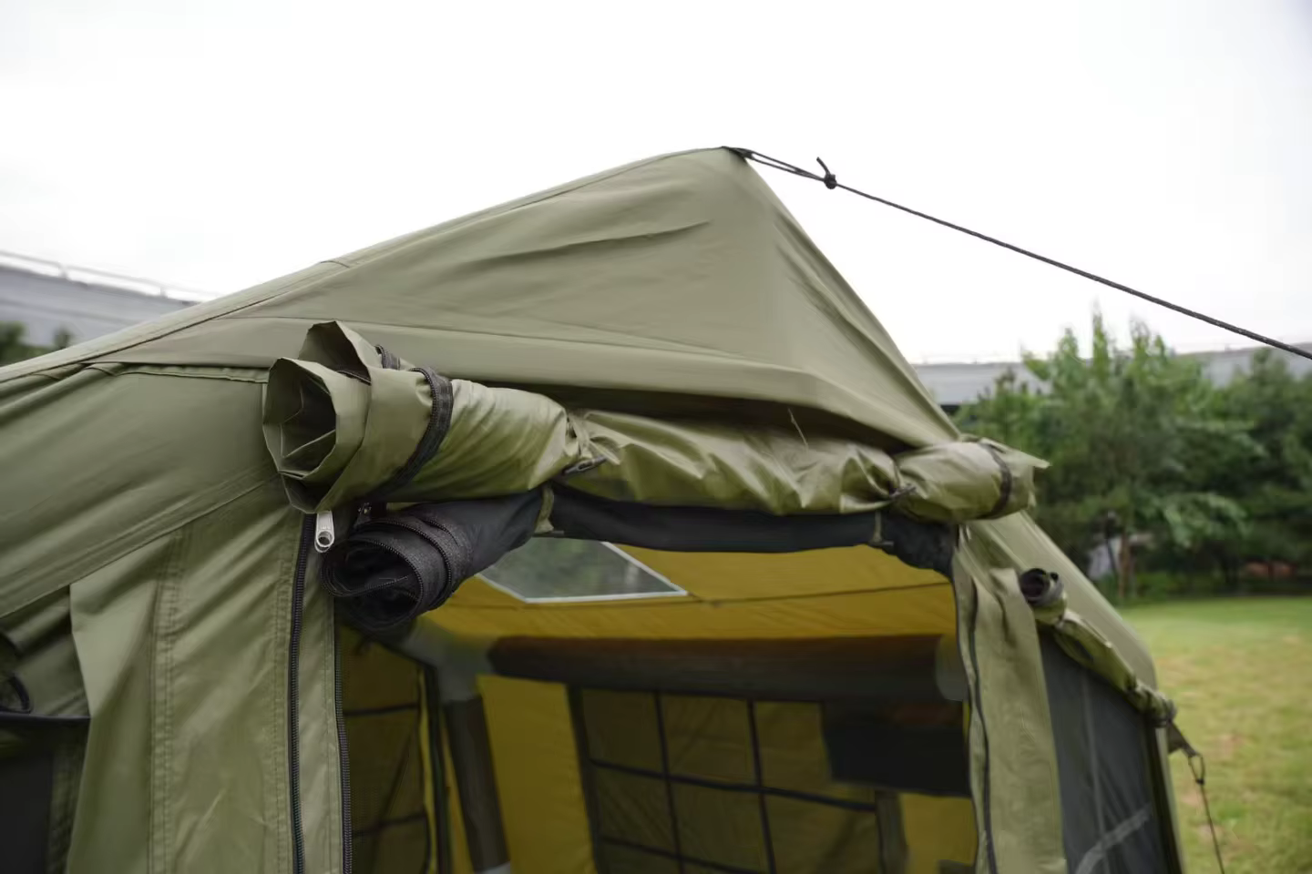 Tente gonflable avec tissu Oxford imperméable
