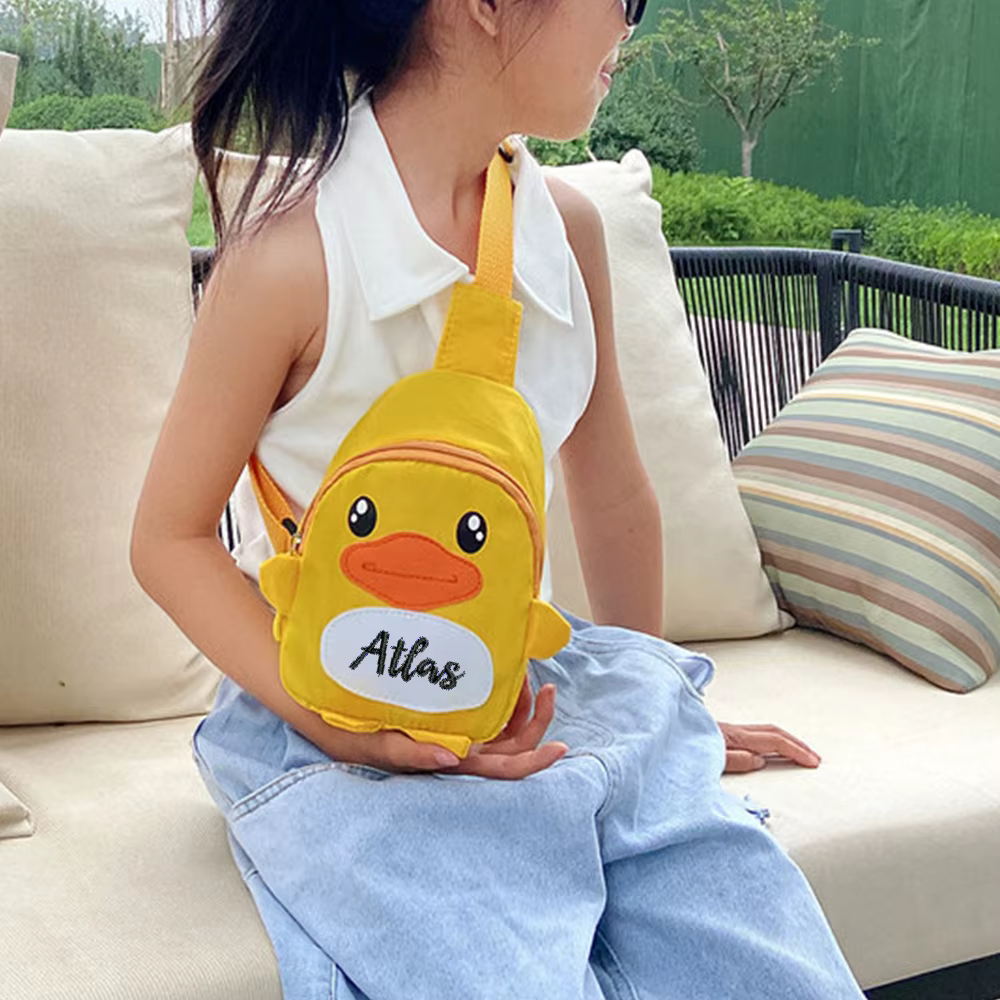 Sac à Bandoulière en Forme de Canard de Dessin Animé