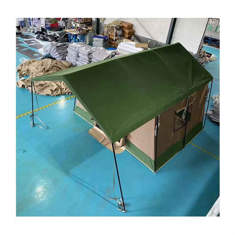 Tente de glamping de luxe de style safari