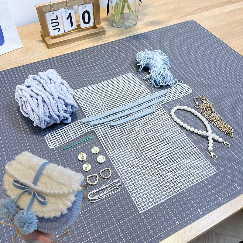 Kit de sac à bandoulière en fil de maille