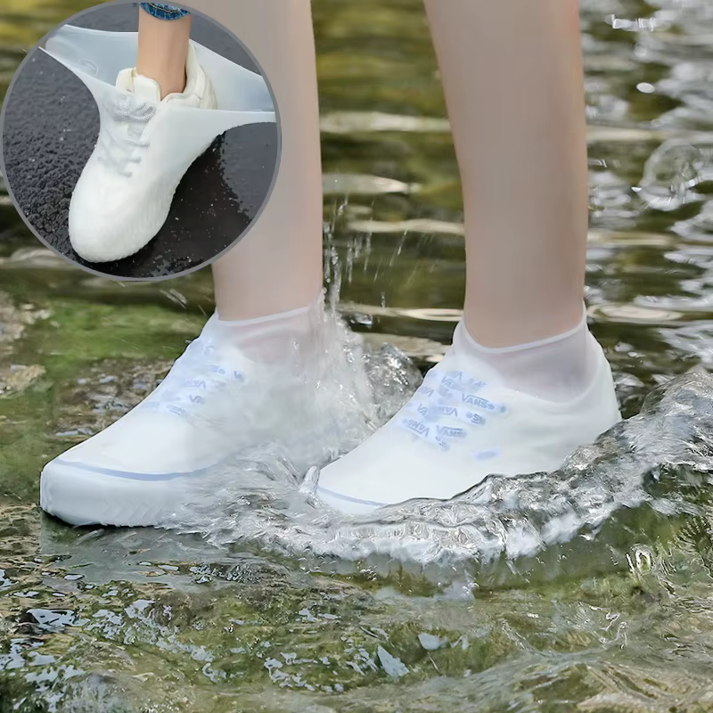 Couvre-chaussures imperméables en Silicone