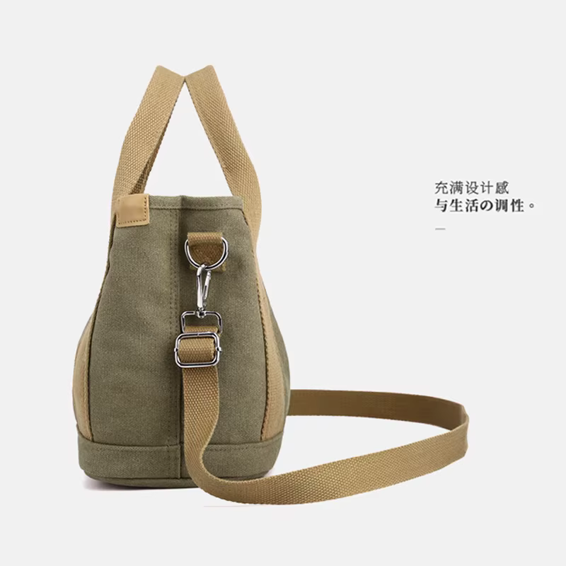 Sac fourre-tout en toile de grande capacité, sac de courses réutilisable, sac d'épicerie pliable, sac à bandoulière écologique pour femmes, pour le travail quotidien et l'école