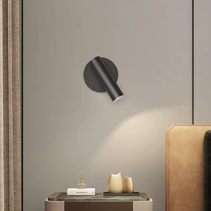 Applique murale LED moderne lampe de chevet pour couloir chambre hôtel nuit livre lampe réglable Rotation applique murale 5W lampes arrière LED