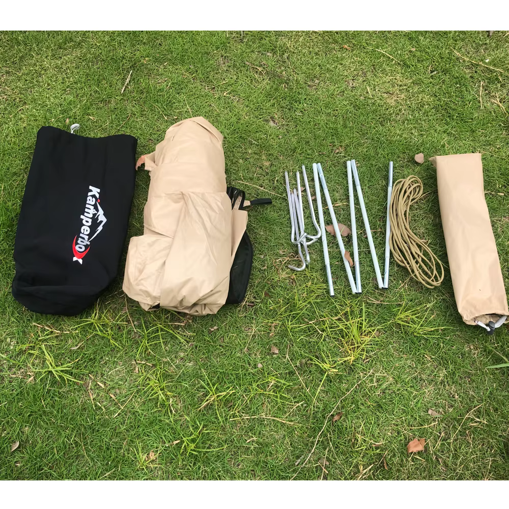 Kamperbox-Tente de camping ultralégère, sans mât, pour l'extérieur, MT380