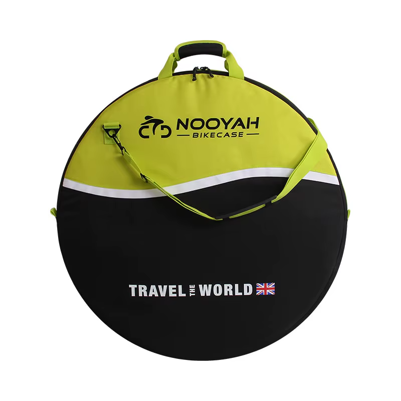 NOOYAH Sac de Roue de Vélo Sac de Transport de Vélo pour VTT Protection de Roue de Vélo de Route 3 Couches Pack de Pneu de Secours 2 en 1 Accessoires de Vélo