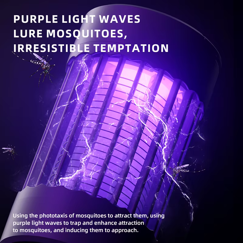 Lampe anti-moustiques électrique d'extérieur