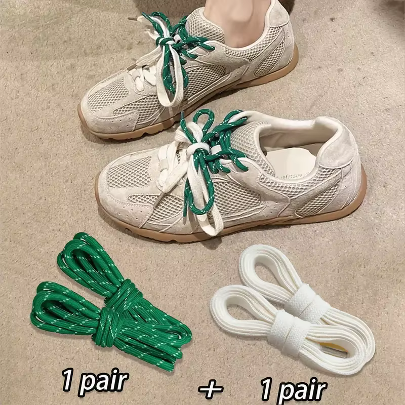 1/2 paires de lacets spéciaux pour Sports de plein air