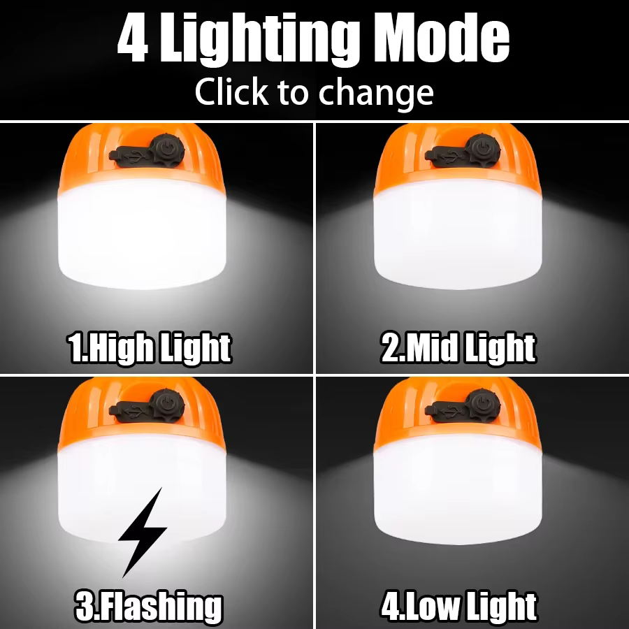 Mini lampe de Camping Portable