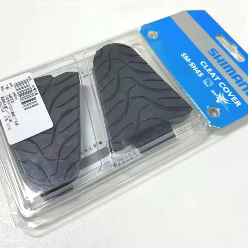 Protège-chaussures antidérapants Shimano SM-SH45 SPD-SL pour pédales de vélo de route, compatibles avec les clips SM-SH10 et SM-SH12