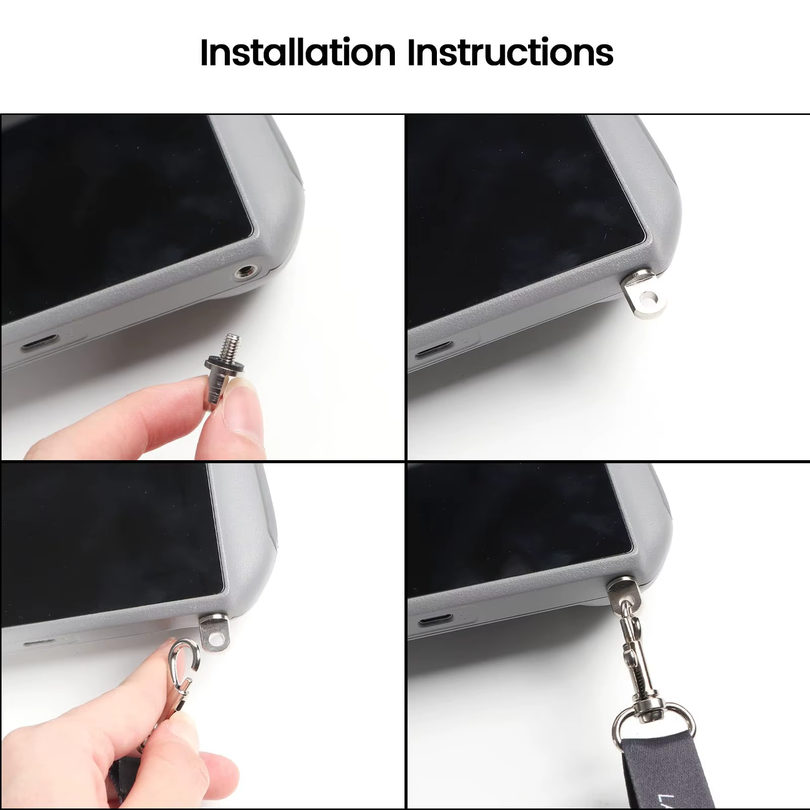 Sangle de cou en lanière pour DJI RC/RC 2/pour DJI Mini 5/4/3 Pro/Air 3/Mini 3/Mavic 4/3 pro, accessoires de télécommande