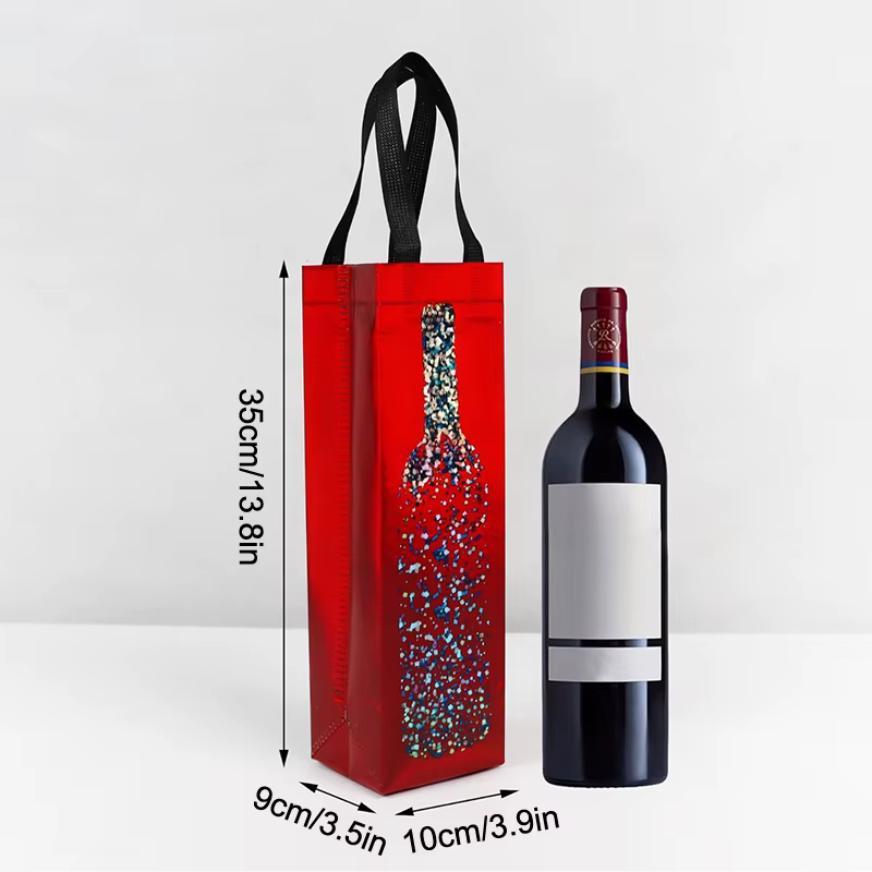 Sac à vin en tissu non tissé