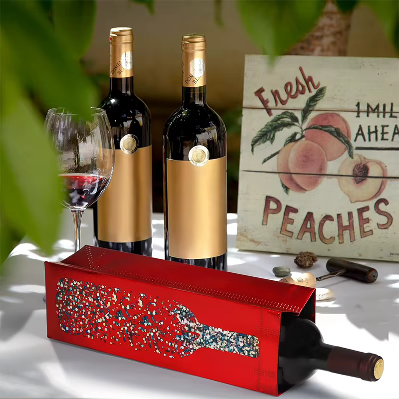 Sac à vin en tissu non tissé