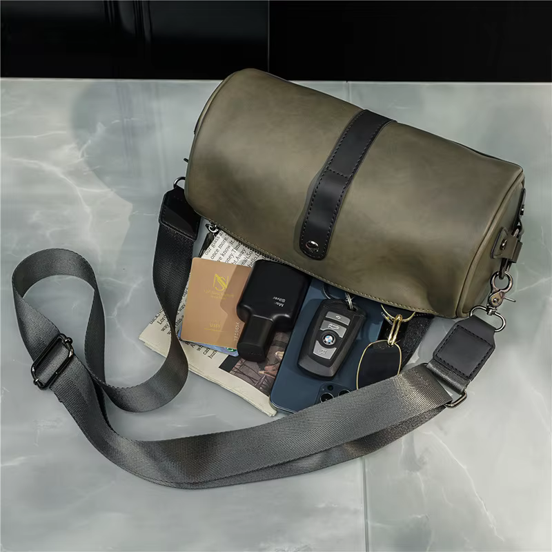 Sac bandoulière vintage pour homme