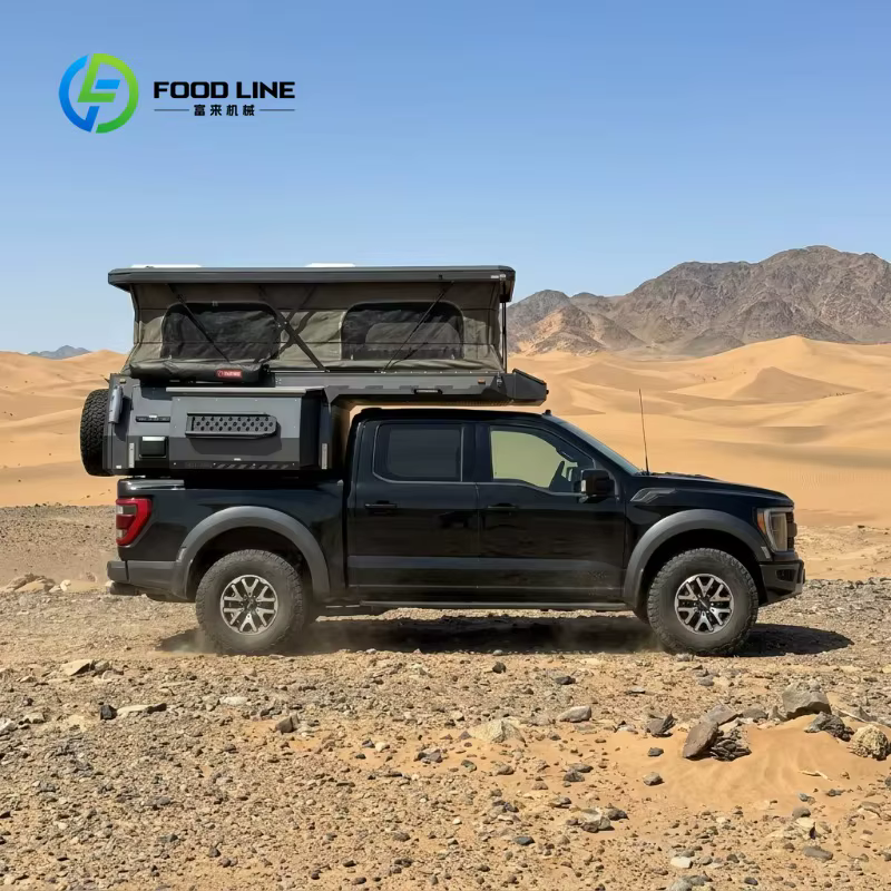 Tente de toit rigide personnalisée pour pick-up avec échelle et auvent pour les aventures en plein air – Achetez en gros pour économiser
