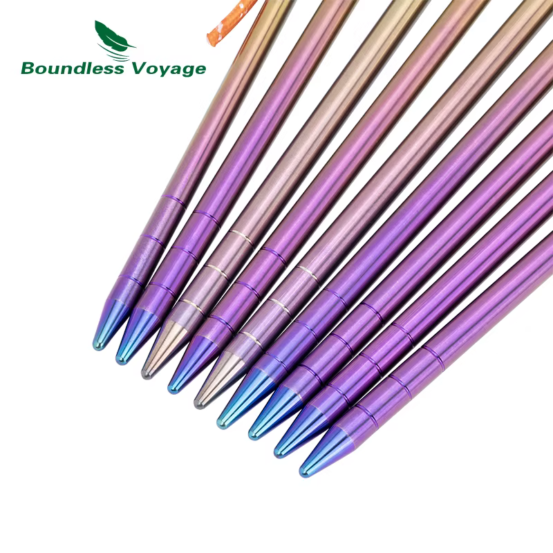 Boundless Voyage-Piquets de tente en titane