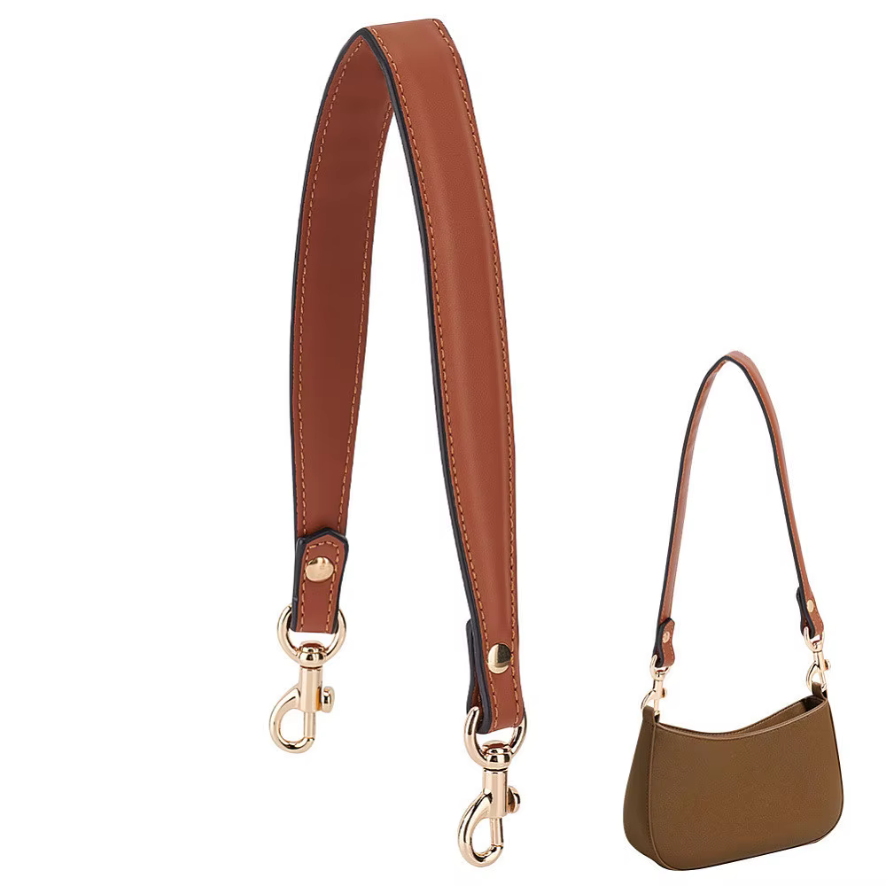 Sangles de sac à main en cuir interchangeables - Sangles réglables pour sac à bandoulière et sac porté travers pour femmes - Accessoires élégants pour sacs à main avec