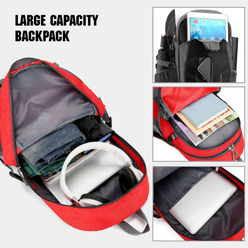 Sac à dos de randonnée 40L imperméable léger randonnée en plein air Trekking sac à dos de voyage pour hommes femmes