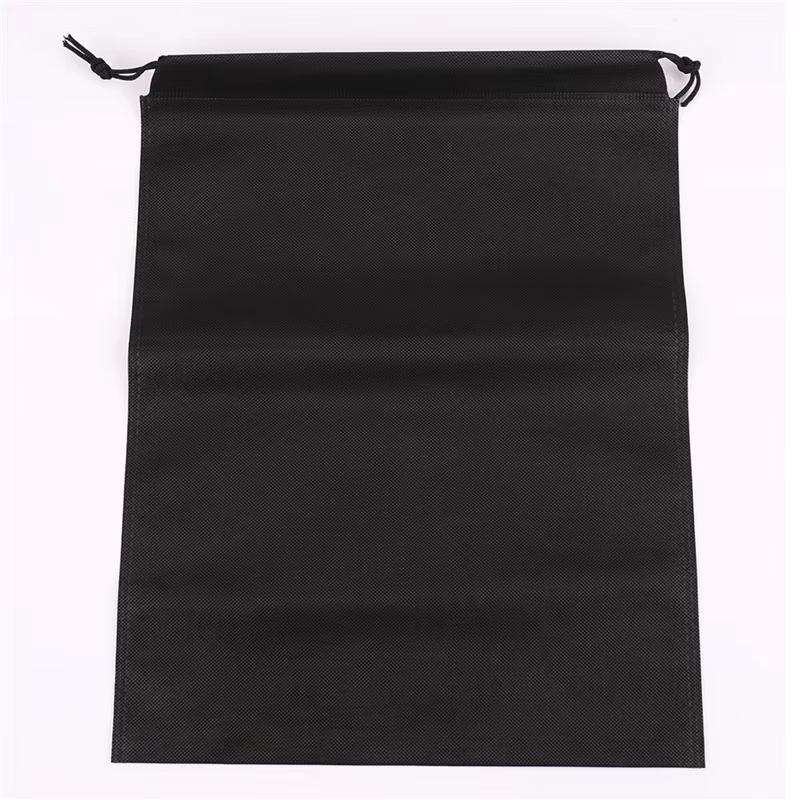 BSEVB-24 pièces sac à chaussures, couverture chaussures noir étanche Anti-poussière stockage sacs portables pour les Sports de voyage