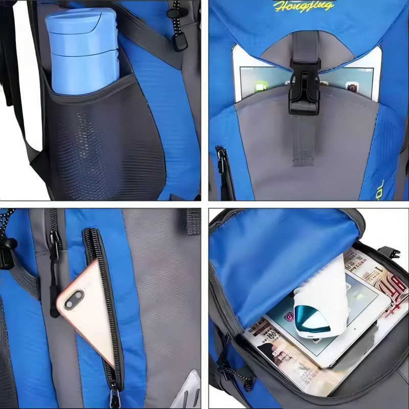 40L randonnée sac à dos voyage sac à dos pour hommes femmes Camping étanche en plein air