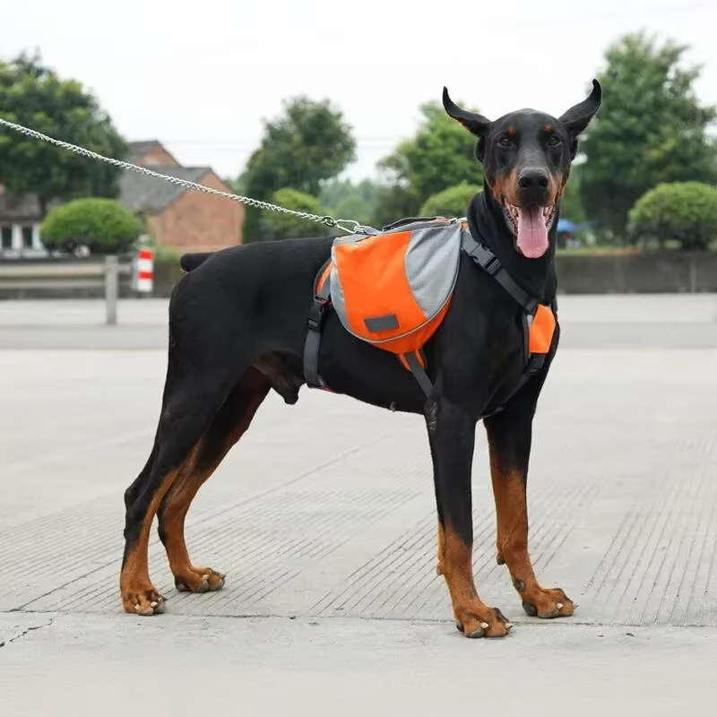 Sac à dos réfléchissant pour chien