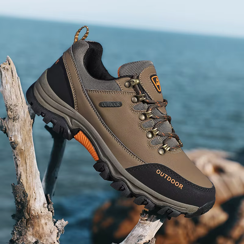 Chaussures de randonnée pour hommes imperméables en plein air basses bottes