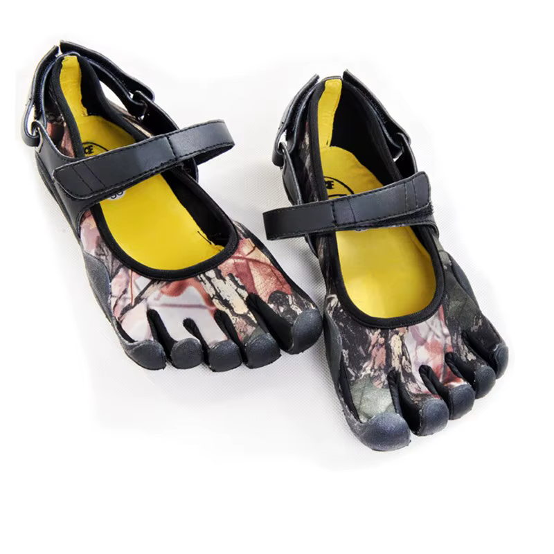 Chaussures de randonnée légères en cuir à 5 orteils pour hommes et femmes