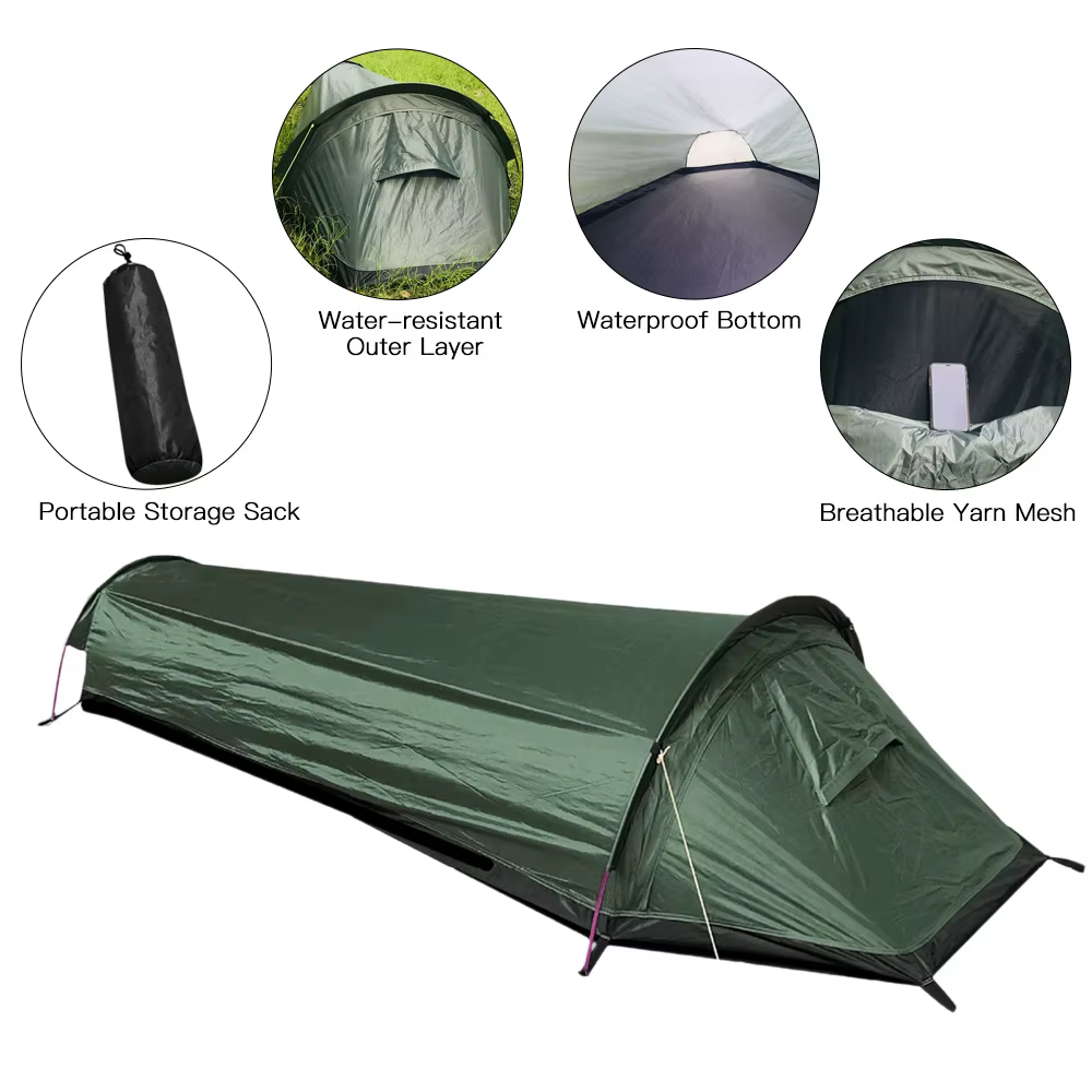 Tente de sac à dos portable