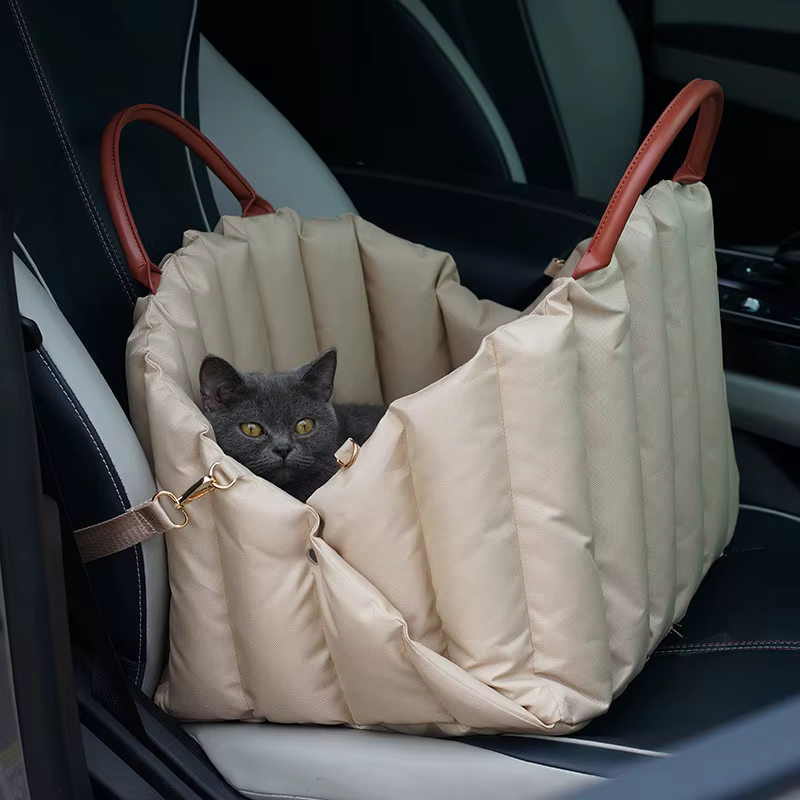 Sac à Main de Luxe Portable et Confortable pour Chien, Siège de Sécurité pour Voyage en Plein Air, Parfait pour l'Hiver