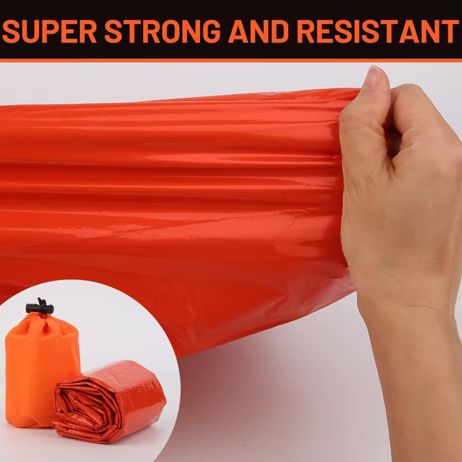 Couverture de survie thermique d'urgence