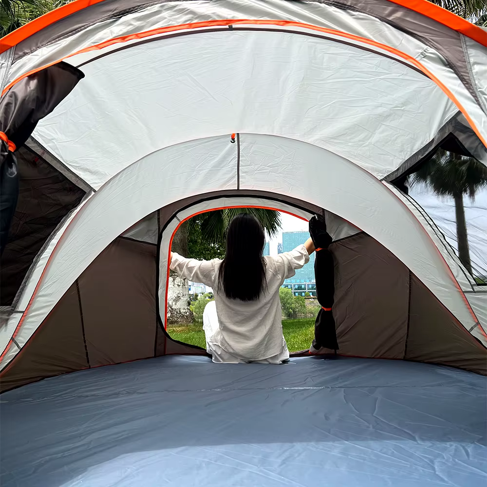 Tente à lancer à main à ouverture rapide pour 5 à 8 personnes