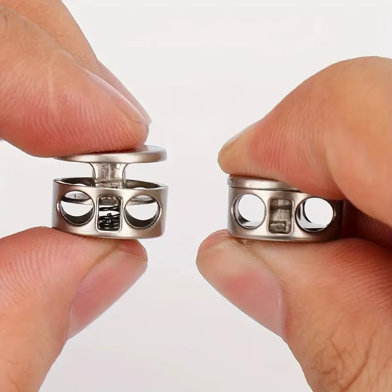 Lot de 6 attaches de lacets sans nœuds : à ressort et faciles à installer pour chaussures de sport et décontractées